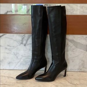 stuart weitzman demi 75mm leather knee boots